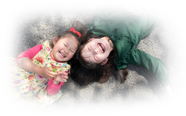 笑顔の子どもたち